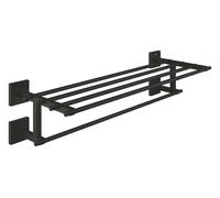 Grohe QuickFix Start Cube - Porte-serviettes, noir mat 410992430