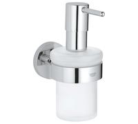 Grohe QuickFix Start - Distributeur de savon avec support, verre/chrome 41195000