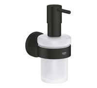 Grohe démarre Seifenspender avec Halter 411952430 noir mat