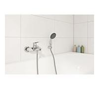 Grohe QuickFix Start mitigeur bain 23413002 avec set de douche, chromé