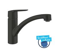 Grohe QuickFix Start - Mitigeur d’évier, noir mat 305302432