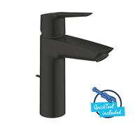Grohe QuickFix Start - Mitigeur de lavabo avec bonde, noir mat 234552432