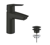 Grohe QuickFix Start - Mitigeur de lavabo avec bonde Push-Open, noir mat 235502432