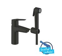 Grohe QuickFix Start - Mitigeur de lavabo avec douchette de bidet, noir mat 231232433
