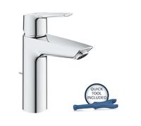 Grohe QuickFix Start M-Size mitigeur lavabo 23455002 avec garniture de vidage , chromé