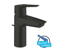 Grohe QuickFix Start - Mitigeur de lavabo avec vidage, noir mat 242092432