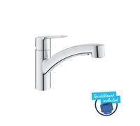 Grohe QuickFix Start - Mitigeur d'évier avec douchette extractible, chrome 1012410000