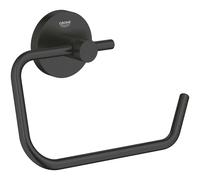 Grohe QuickFix Start - Porte-papier toilette, noir mat 412002430