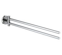 Grohe QuickFix Start - Porte-serviettes double, longueur 44 cm, chrome 41183000