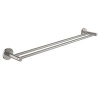 Grohe QuickFix Start - Porte-serviettes double, supersteel 41203DC0