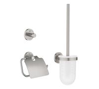 GROHE Set d'accessoires WC QuickFix Start 3-en-1 Supersteel 41204DC0
