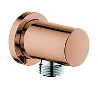 Grohe raccord mural Rainshower 27057DA0 coucher de soleil chaud, rosace ronde, DN 15 AG