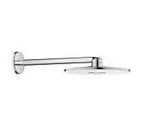 Grohe Rainshower 310 Douche de tête SmartActive 26475LS0, blanc lunaire, avec bras de douche 430 mm