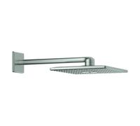 Grohe Rainshower 310 SmartActive Cube set de douchette à tête SmartActive Cube 430 mm, 2 types de douchette, 26479DC0, Couleur: acier super