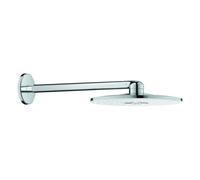 Grohe Rainshower 310 SmartActive set de douche de tête 430 mm, 2 types de douchette, 26475LS0, Couleur: Blanc Lune