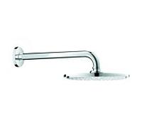Grohe Rainshower Douche de tête Cosmopolitan 210 26062000, chromé , 9,5l / min, avec bras de douche 286mm
