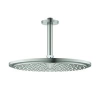GROHE Douche à effet de pluie Rainshower Cosmopolitan 31x31 cm ronde SuperSteel 26067DC0