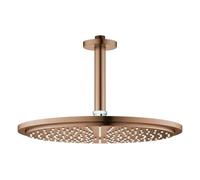 Grohe Rainshower Cosmopolitan 310 Set de douche de tête, sortie plafond 142mm, 26067DL0, Couleur: coucher de soleil chaud brossé