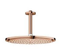 Grohe Rainshower Cosmopolitan douche de tête 26067DA0 coucher de soleil chaud, raccordement plafond 142mm
