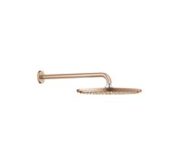 Grohe Rainshower Cosmopolitan - Douche de tête 310, bras de douche 38 cm, 1 jet, Warm Sunset brossé 26066DL0