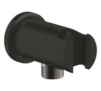 Grohe Rainshower - Coude de douche avec support, phantom black 26658KF0