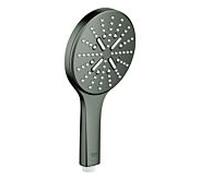 Grohe Rainshower douche 26574AL0 graphite dur brossé, 3 modes de jet, avec un débit limiteur 9,5 l / min