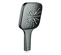 Grohe Rainshower douche 26582A00 graphite dur, trois modes de jet, avec un débit limiteur 9,5 l / min