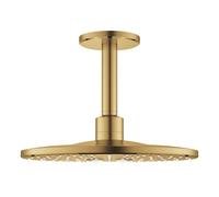 Grohe Rainshower douche à effet de pluie 31x31 cm ronde Brushed Cool Sunrise 26477GN0