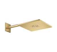 Grohe Rainshower douche à effet de pluie avec bras 31x31 cm carrée Brushed Cool Sunrise 26479GN0