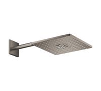 Grohe Rainshower douche à effet de pluie avec bras 31x31 cm carrée Brushed Hard Graphite 26479AL0