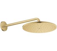 Grohe Rainshower douche à effet de pluie avec bras 31x31 cm ronde Brushed Cool Sunrise 26558GN0