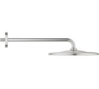 Grohe Rainshower douche à effet de pluie avec bras 31x31 cm ronde SuperSteel 26558DC0