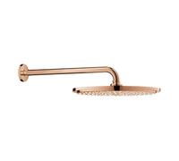 Grohe Rainshower douche à effet de pluie avec bras 31x31 cm ronde Warm Sunset 26066DA0