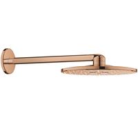 GROHE Douche de tête Rainshower SmartActive 31x31 cm, 2 jets, bras 43 cm - Warm Sunset 26475DA0