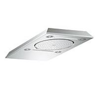 Grohe Rainshower Douche de tête 15 "série F 27938001 chrome, 381 x 677 mm, 3 modes de jet