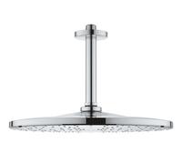 Grohe Rainshower - Douche de tête 310, Mono 9,5 l/min, 1 jet, bras de douche de plafond 14 cm, chrome 26560000