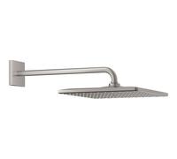 Grohe Rainshower - Douche de tête 310, Mono Cube 9,5 l/min, 1 jet, bras de douche 42 cm, supersteel 26564DC0