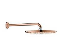 Grohe Rainshower douche à effet de pluie avec bras 31x31 cm ronde Warm Sunset 26066DA0