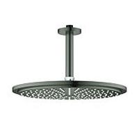 Grohe Rainshower Douche de tête cosmopolite 26067AL0 graphite dur brossé, raccordement au plafond 142mm