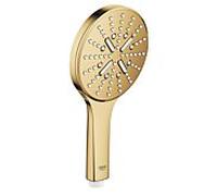 Grohe Rainshower douchette 26574GL0 cool sunrise, 3 types de jets, pommeau de douche