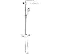 Grohe Rainshower ensemble de douche mural avec thermostat oui StarLight Chrome 27968001