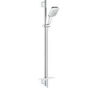 GROHE Ensemble de douche mural Rainshower SmartActive Cube 130, barre 90 cm, 3 jets, chrome 26587000