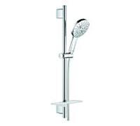 Grohe Rainshower set de douche 26546000 chromé , barre de douche 600mm, 3 types de jets