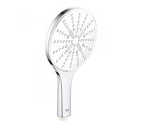 GROHE Douche de tête Rainshower SmartActive 150 – 3 jets – 9,5 l/min – Blanc lunaire 26554LS0