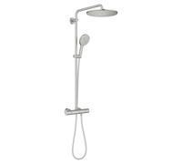 Grohe Rainshower SmartActive 310 système de douche rond thermostatique pomme de douche Ø31cm et pommeau de douche Ø13cm supersteel 26836dc0