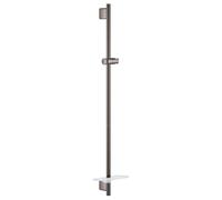 Grohe Rainshower SmartActive - Barre de douche avec tablette, 90 cm, Hard Graphite 26603A00