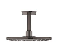 Grohe Rainshower SmartActive Cube - douche de tête 310, bras de douche 14 cm, 2 jets, Hard Graphite 26481A00