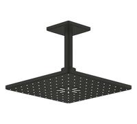 Grohe Rainshower SmartActive Cube - Douche de tête, 31x31 cm, 2 jets, phantom black 26481KF0