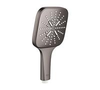 Grohe Rainshower SmartActive Cube - Pommeau de douche 130 9,5 l/min, 3 jets, Hard Graphite 26582A00