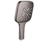 Grohe Rainshower SmartActive Cube - Pommeau de douche 130 9,5 l/min, 3 jets, Hard Graphite 26582A00